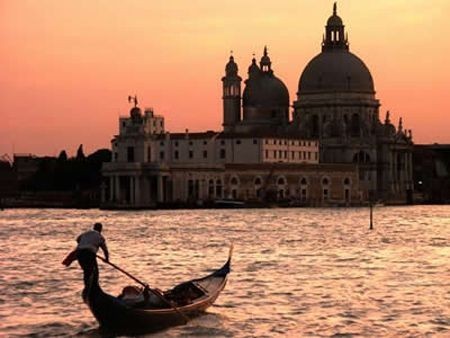 Venezia al tramonto